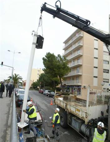 Photo 1 du radar automatique de Cagnes-sur-Mer